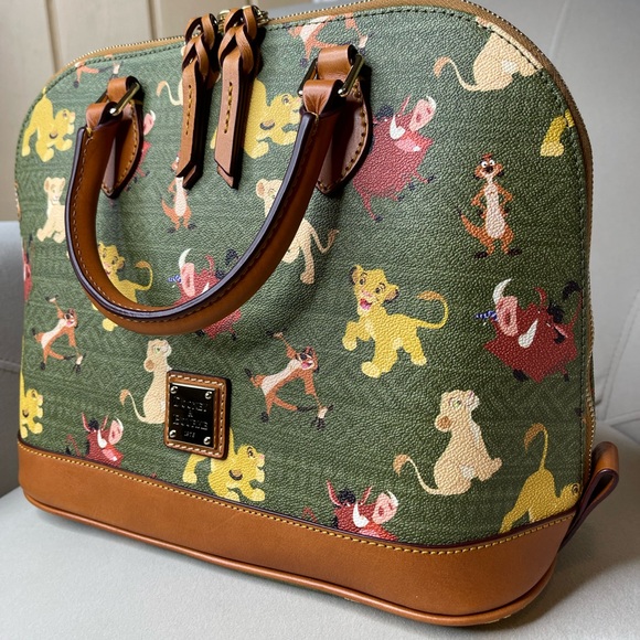 Dooney & Bourke Handbags - New! Disney Dooney & Bourke THE LION KING Satchel Simba Nala Timon Pumbaa